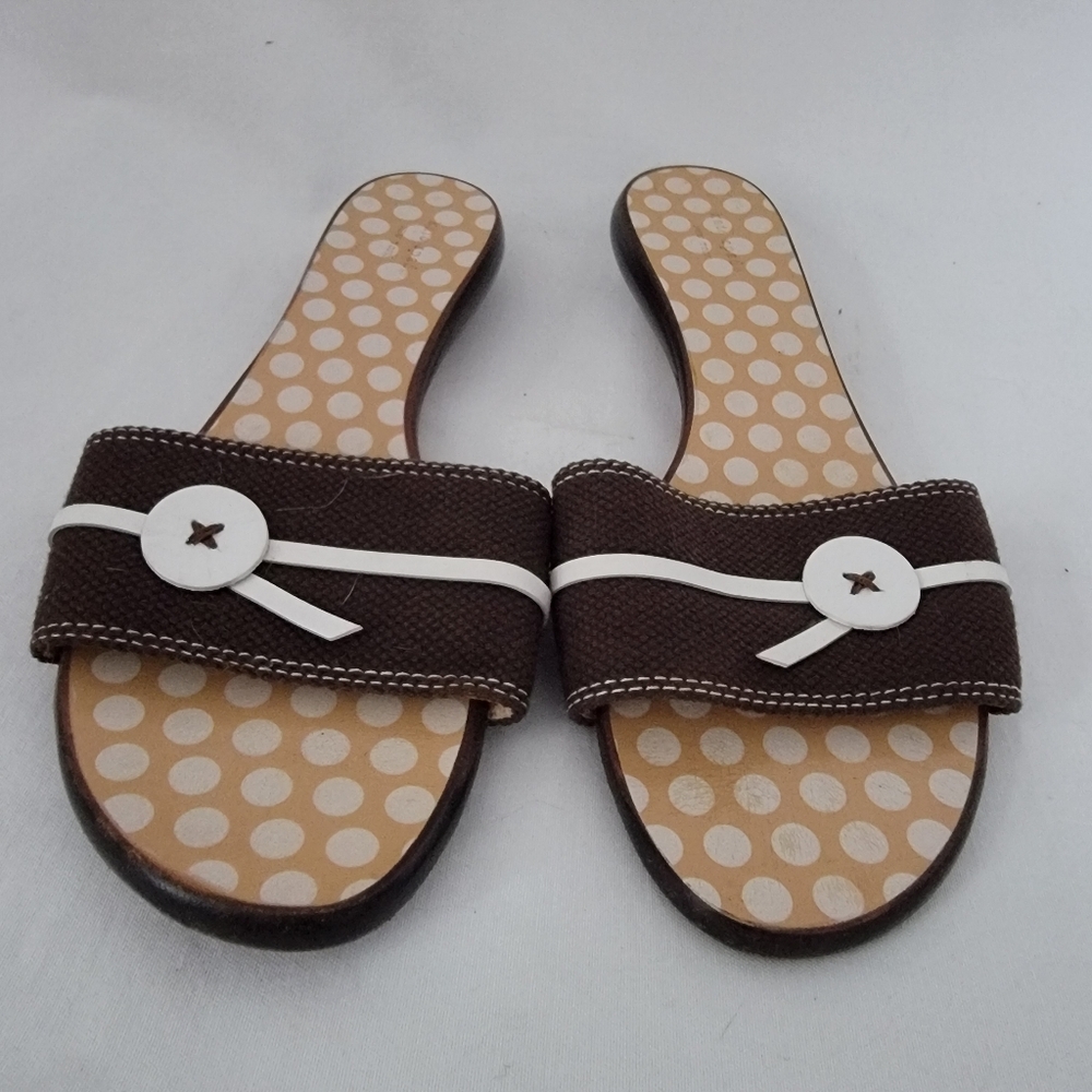 Kate Spade Brown Minimalist Sandals Size 9.5